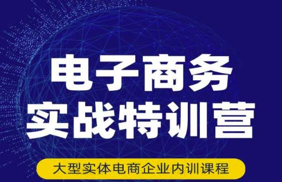 民赛电气内部出品：电子商务实战特训营，全方位带你入门电商，308种方式玩转电商|小鸡网赚博客