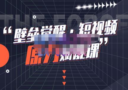壁垒觉醒·短视频原力赋能课Pro【更新9月】，把短视频能力基因刻在你骨子里的课|小鸡网赚博客