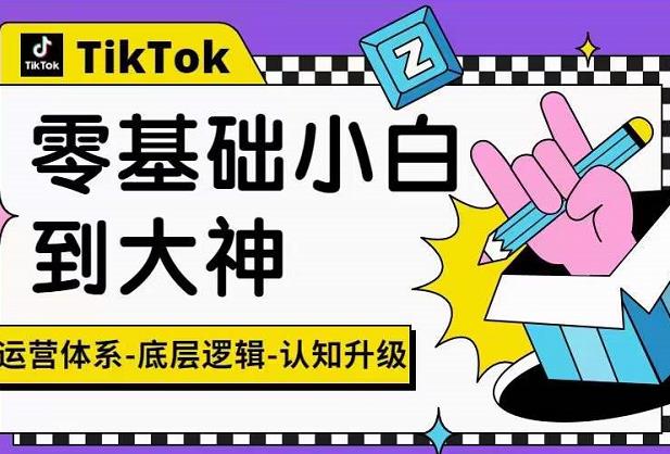 TikTok底层逻辑及短视频运营方法系列课，运营体系，底层逻辑，认知升级|小鸡网赚博客