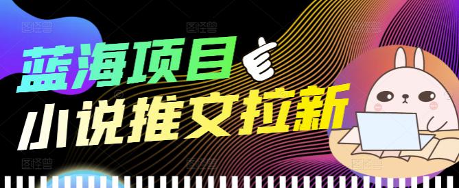 外面收费6880的小说推文拉新项目，个人工作室可批量做|小鸡网赚博客