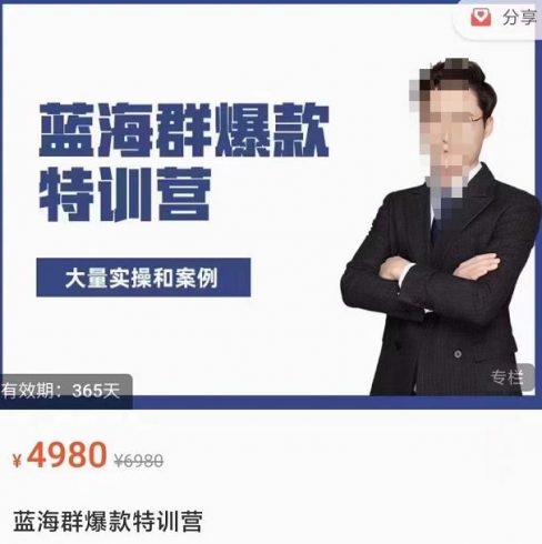 无招店群·蓝海群爆款特训营(10月新课)低成本起店+小爆款打造+群爆款维护|小鸡网赚博客