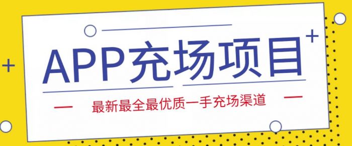 外面收费9800的APP充场项目，实操一天收入800+个人和工作室都可以做|小鸡网赚博客