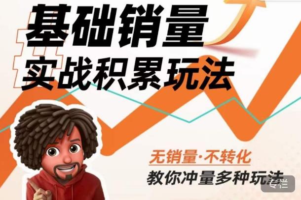 内功丨淘系基础销量实战积累玩法，无销量·不转化，教你冲量多种玩法|小鸡网赚博客