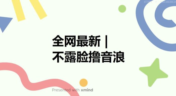 全网最新不露脸撸音浪,跑通自动化成交闭环,实现出单+收徒收益最大化【揭秘】|小鸡网赚博客