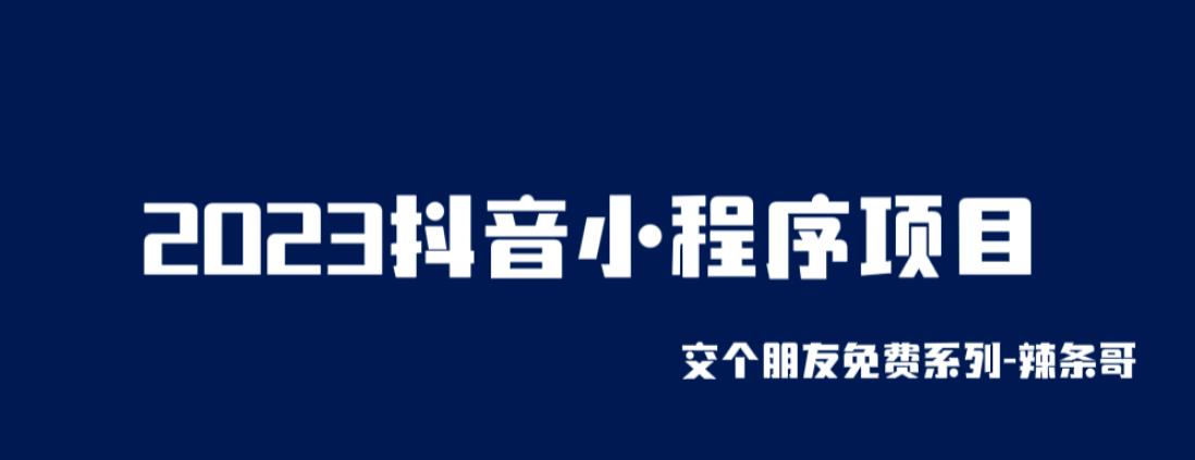 2023抖音小程序项目，变现逻辑非常很简单，当天变现，次日提现【揭秘】|小鸡网赚博客