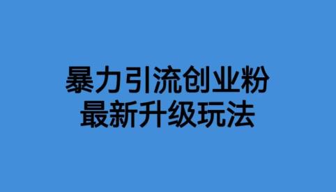 价值1980一千个野路子暴力引流最新升级玩法【揭秘】|小鸡网赚博客