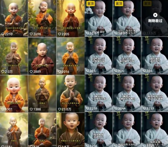 小和尚说话视频副业思路，制作方式简单粗暴，玩法思路分享给你|小鸡网赚博客