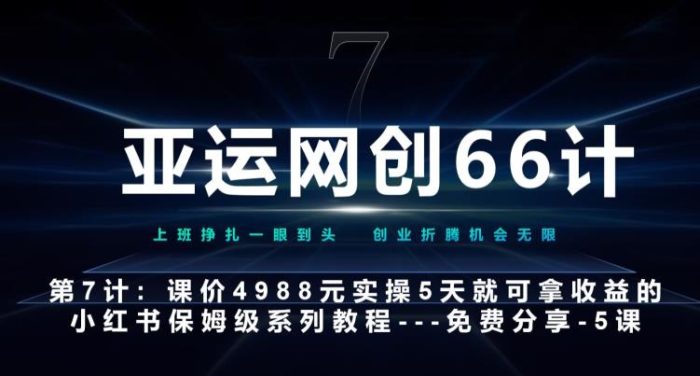 亚运网创66计第7计：小红书第5课–如何靠AI搞定选题和笔记–硬菜|小鸡网赚博客