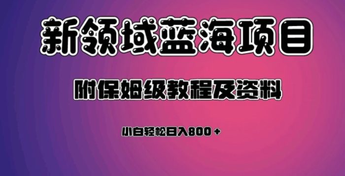 虚拟资源蓝海领域新项目，轻松日入800＋，附保姆级教程及资料|小鸡网赚博客
