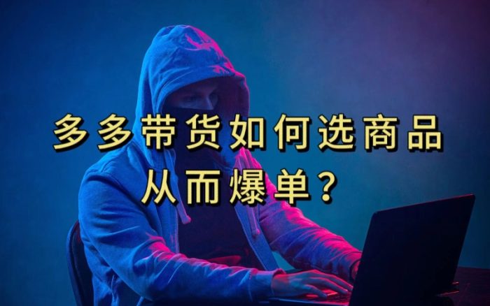 多多视频带货选什么商品链接才能爆单，10分钟教会你，爆单不是浮云【揭秘】|小鸡网赚博客