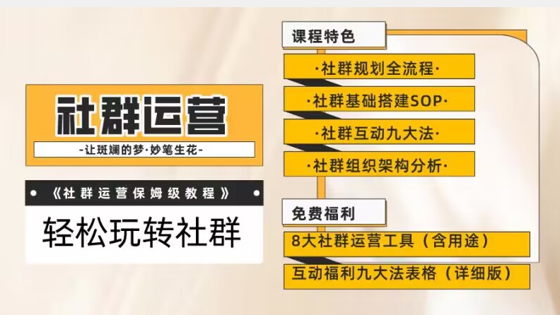 【社群运营】保姆式教程：九大互动法，八款社群运营工具助你轻松玩转社群【揭秘】|小鸡网赚博客