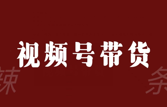 视频号带货联盟，赚信息差的带货钱，只需手机随时随地都可以做！|小鸡网赚博客