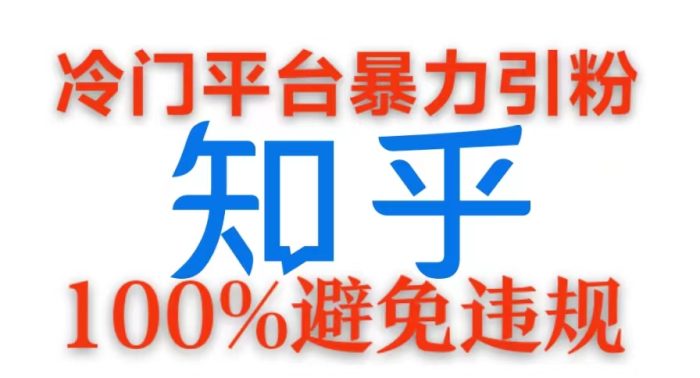 冷门平台暴力引流，日引100+创业粉，0成本100%避免违规的玩法|小鸡网赚博客