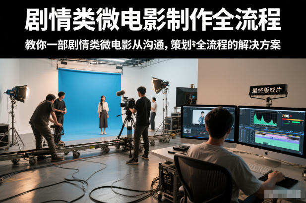 剧情类微电影制作全流程，教你一部剧情类微电影从沟通，策划到拍摄制作全流程的解决方案|小鸡网赚博客