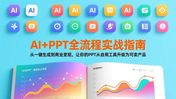 AI+PPT全流程实战指南：从一键生成到商业变现，让你的PPT从自用工具升级为可卖产品|小鸡网赚博客