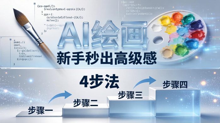 AI绘画入门别再硬磕了！即梦4步法：万能提示词公式+BRTR框架，新手秒出高级感|小鸡网赚博客
