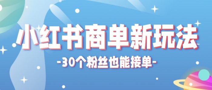 合新手小白操作的小红书商单新玩法，低粉丝也能接单，一个月接三单赚了150+！|小鸡网赚博客