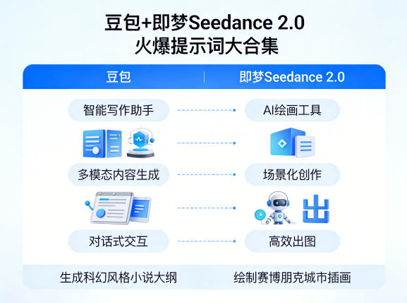 豆包+即梦Seedance 2.0，市面上卖的比较火爆的提示词大合集|小鸡网赚博客