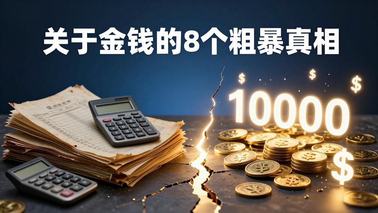 付费文章：关于金钱的 8 个粗暴真相，彻底重塑你的赚钱思维与财富认知|小鸡网赚博客