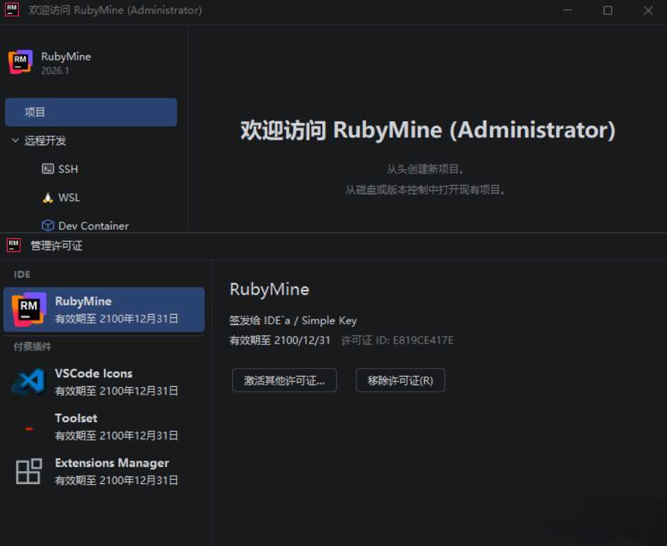 RubyMine v2026.1.0.0 高级版|小鸡网赚博客