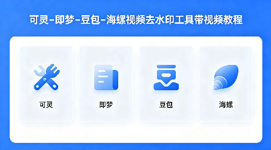 可灵–即梦–豆包–海螺视频去水印工具带视频教程|小鸡网赚博客