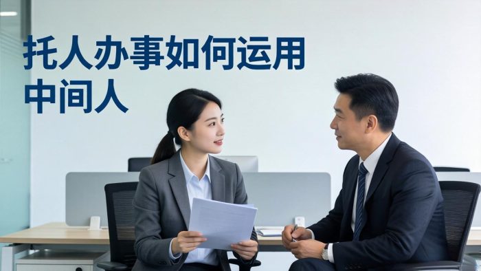 付费文章：托人办事如何运用中间人？|小鸡网赚博客