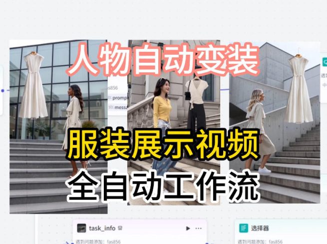 通过Coze工作流制作《商品宣传带货视频》,两分钟制作完成,从0到1演示搭建过程|小鸡网赚博客