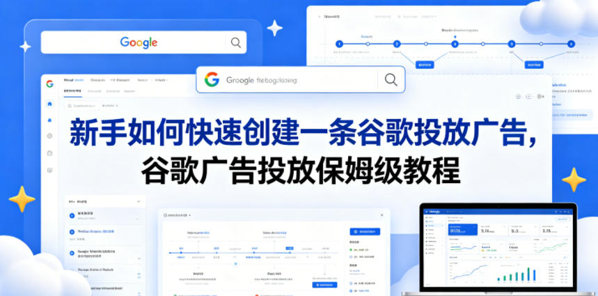 新手如何快速创建一条谷歌投放广告，谷歌广告投放保姆级教程|小鸡网赚博客