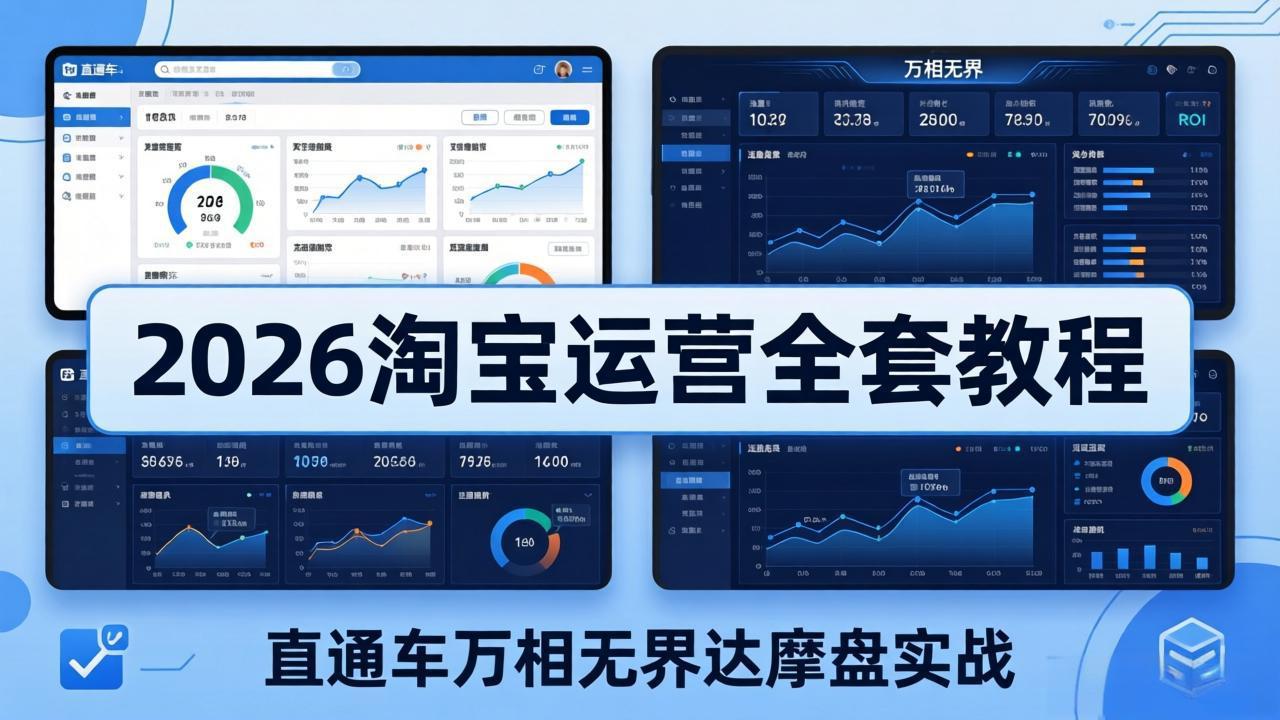 2026淘宝运营全套教程(更新5月3日|小鸡网赚博客