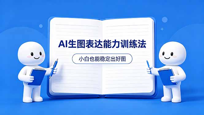 AI生图不是做漂亮图，而是表达能力。这套方法让小白也能稳定出好图|小鸡网赚博客