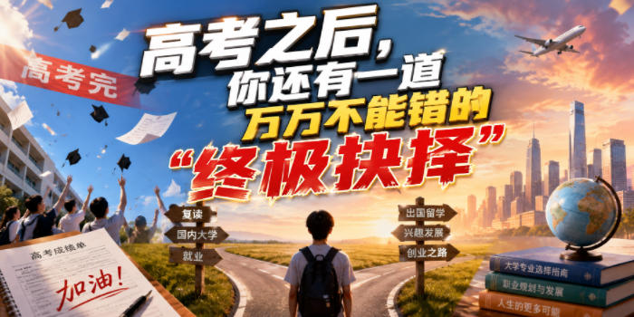 付费文章：高考之后，你还有一道万万不能错的“终极抉择”|小鸡网赚博客