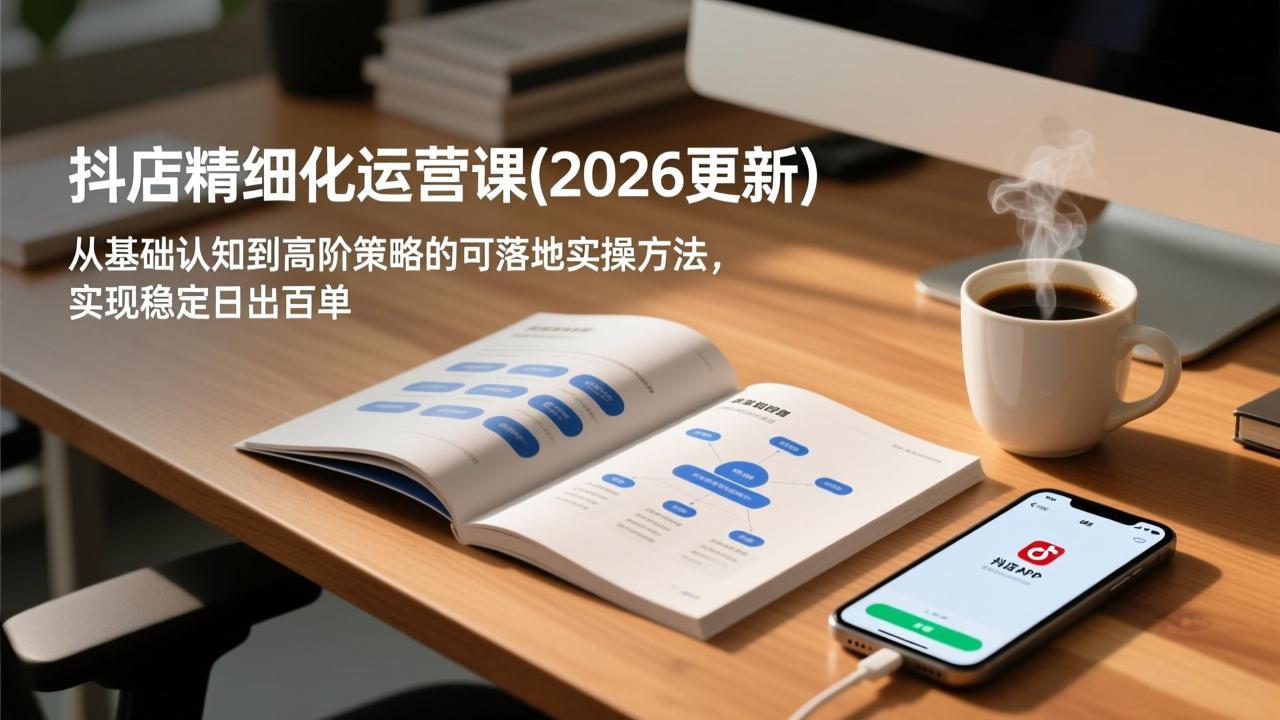 抖店精细化运营课(更新6月|小鸡网赚博客