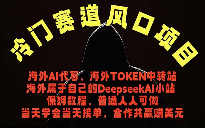 冷门赛道风口项目 海外AI代写！0成本运作完全免费！当天注册当天接单，接单接到手抽筋，无脑…|小鸡网赚博客