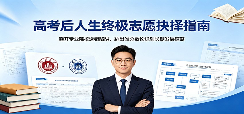 高考后人生终极志愿抉择指南：避开专业院校选错陷阱，跳出唯分数论规划长期发展道路|小鸡网赚博客