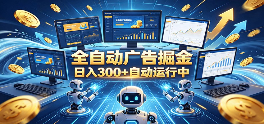 自动广告G机，日入300+，正规平台，广告浏览获益，时间自由，适合各类人群日常增收|小鸡网赚博客