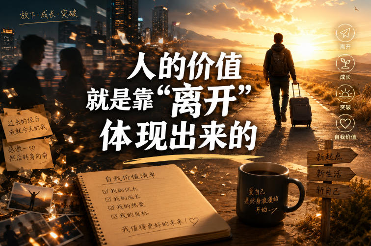 付费文章：人的价值就是靠“离开”体现出来的|小鸡网赚博客