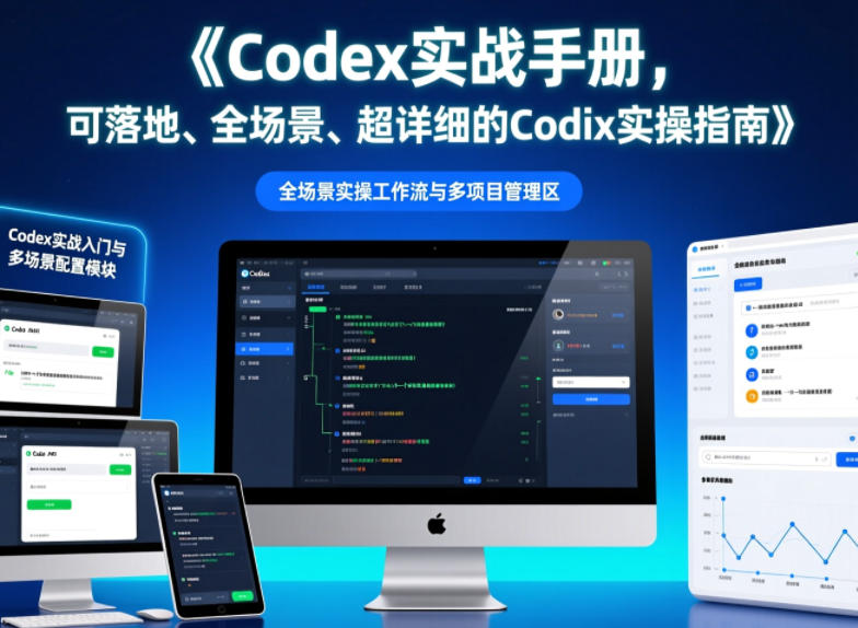 Codex实战手册，可落地、全场景、超详细的Codex实操指南|小鸡网赚博客