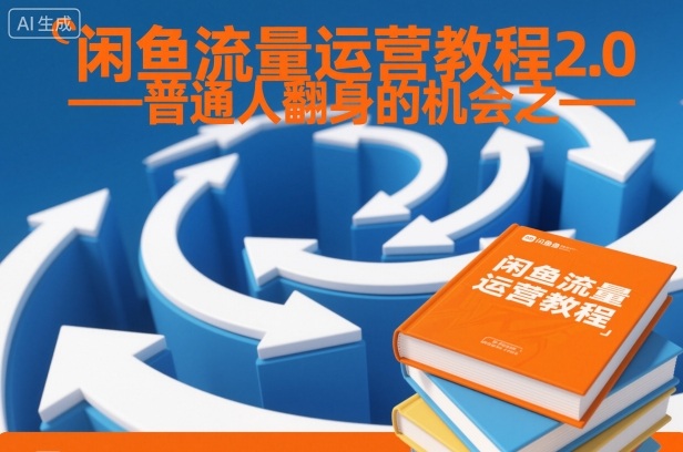 闲鱼流量运营教程2.0——普通人翻身的机会之一|小鸡网赚博客