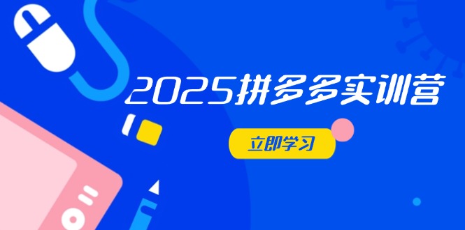 （14531期）2025拼多多实训营：深度剖析运营关键，助力电商人快速提升|小鸡网赚博客