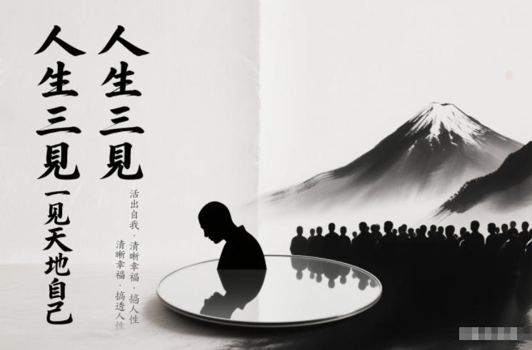 人生三见一见天地见众生见自己，活出自我拥有清晰幸福人生，搞透人性|小鸡网赚博客