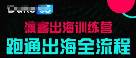 出海训练营基础课，​跑通出海全流程，实战案例拆解|小鸡网赚博客