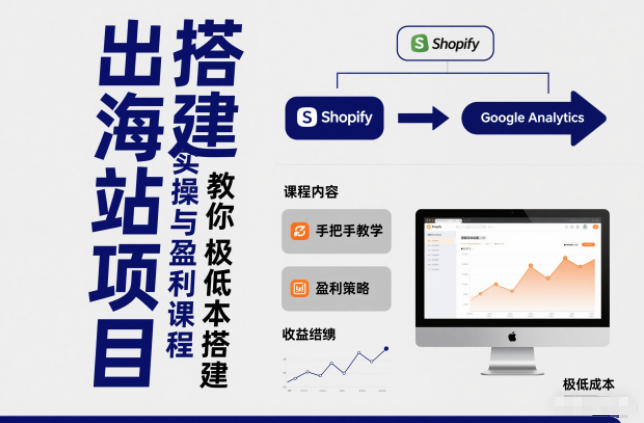 小淘出海站项目,搭建实操与盈利课程,手把手教你用极低成本搭建-图片1