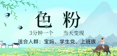 短视频S粉计划，3 分钟原创，当天变现|小鸡网赚博客