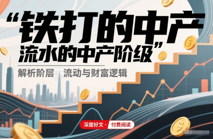 付费文章：铁打的中产，流水的中产阶级|小鸡网赚博客