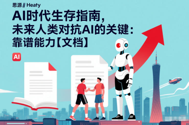 AI时代生存指南，未来人类对抗AI的关键：靠谱能力【文档】|小鸡网赚博客