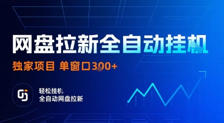 网盘拉新全自动挂G，独家项目，全自动运行完成拉新做任务，单窗口3张+【揭秘】|小鸡网赚博客