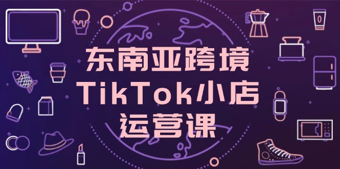 （14390期）东南亚跨境TikTok小店运营课，掌握店铺设置与流量转化核心技巧|小鸡网赚博客