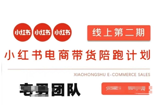 小红书电商带货课2期，月利润20个的小红书电商的有货源，无货源，虚拟产品，付费投流等整套玩法|小鸡网赚博客